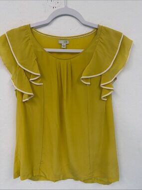 Odille Anthropologie Silk Blouse